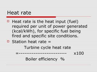 cogeneration heat rate calculation|heat rate power plant.
